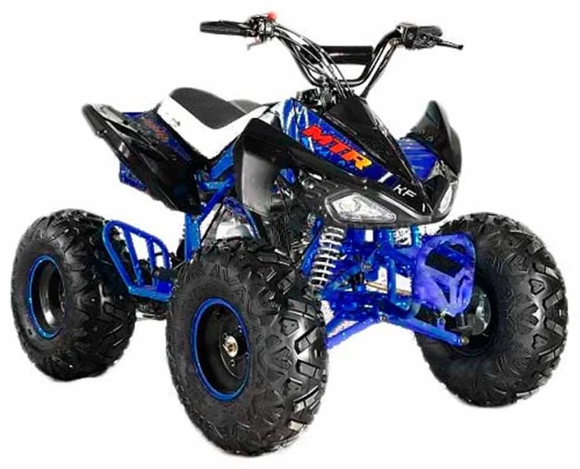 MINI MOTO 4 INFANTIL GASOLINA 125cc MTR KF8 AZUL