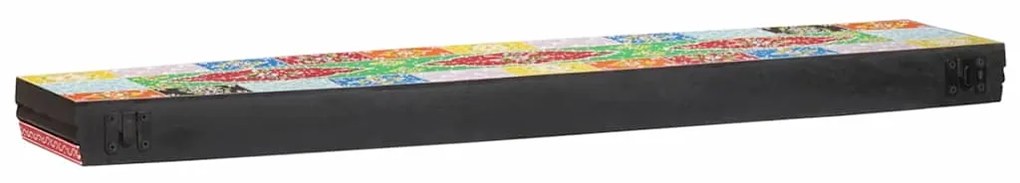 Prateleiras de Parede 2 pcs 100x20x6 cm Madeira Sólida de Mangueira