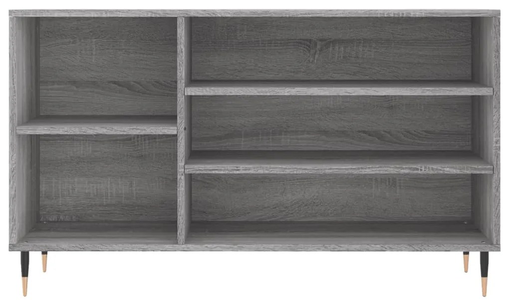 Sapateira 102x36x60 cm derivados de madeira cinzento sonoma