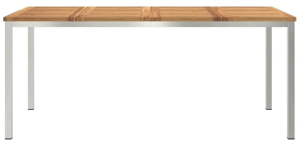 Mesa de Jantar 180x90x75 cm Madeira Sólida de Acácia