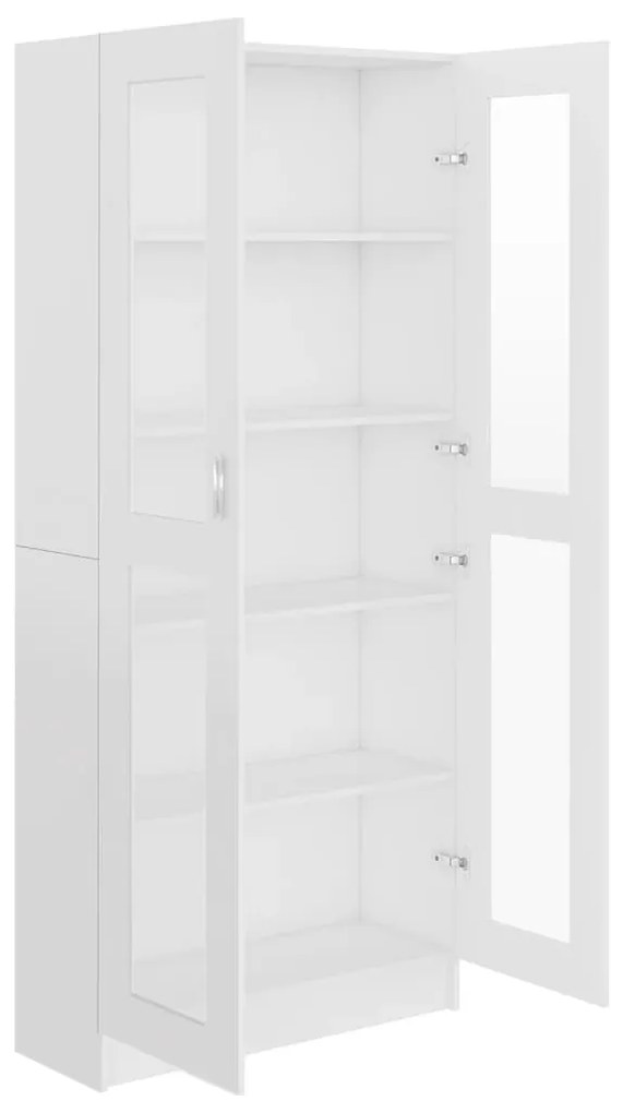 Vitrine Real de 185cm - Branco - Design Moderno