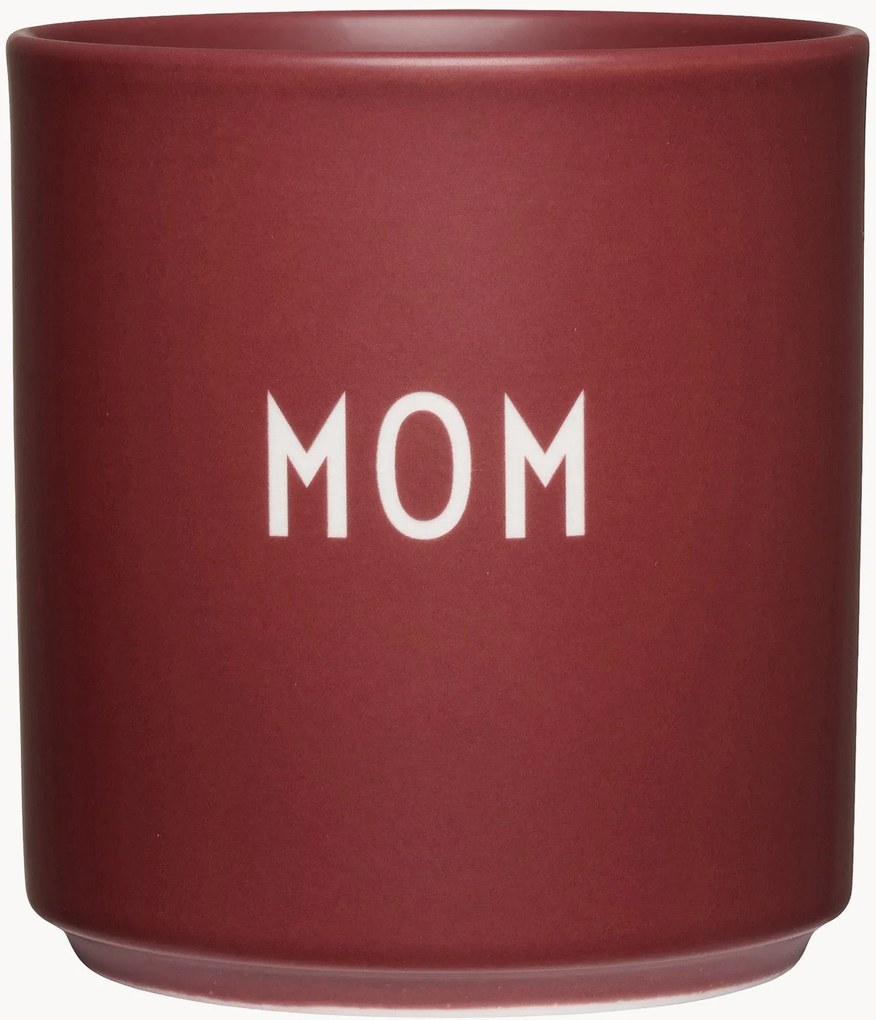Chávena com inscrição Favourite Mom