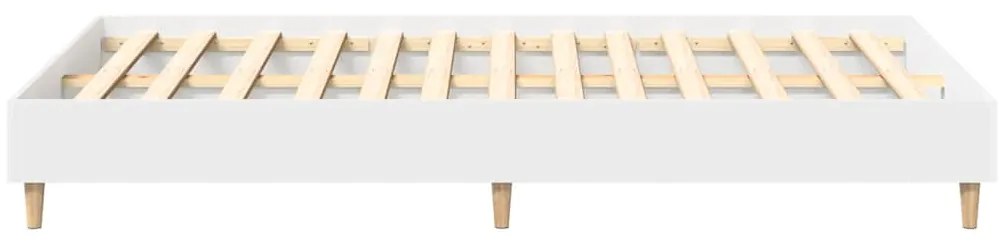 Estrutura de cama sem colchão 140x190 cm branco