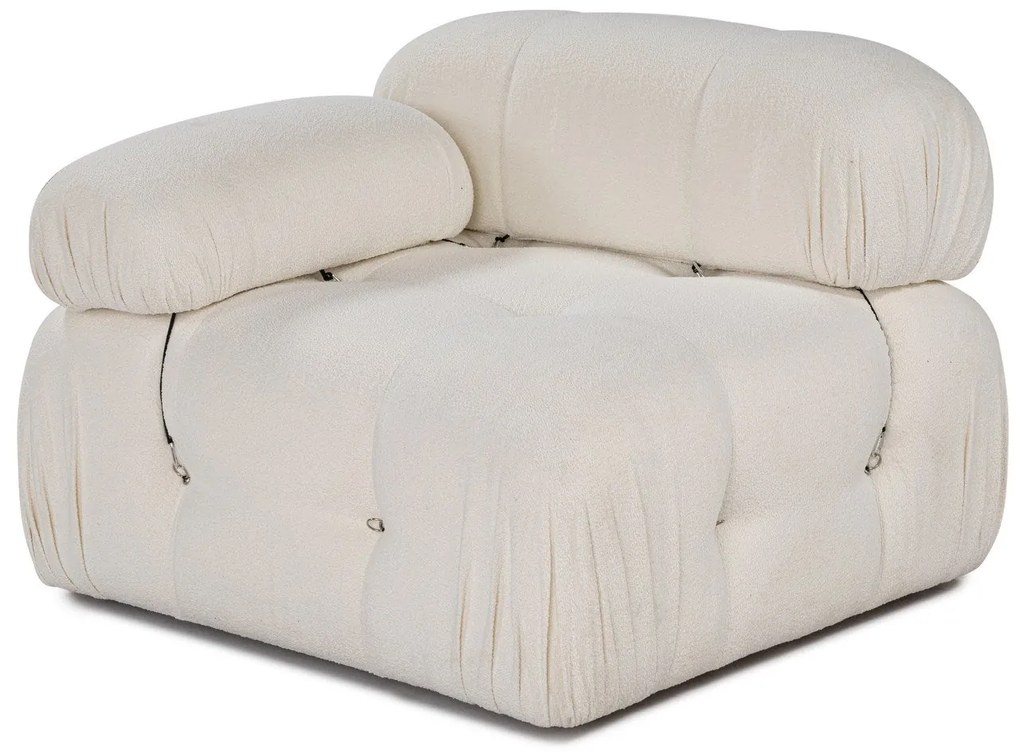 Sofá de 1 Lugar Bubble – Branco – 95x95x75 cm