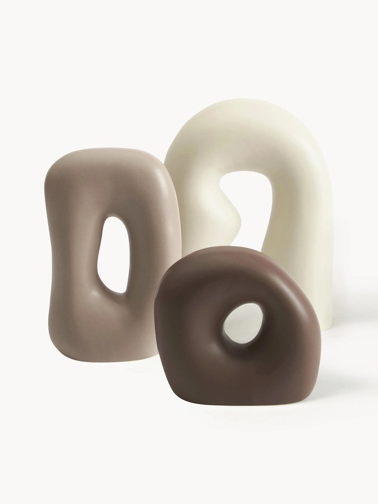 Objetos decorativos Alenda, conjunto de 3