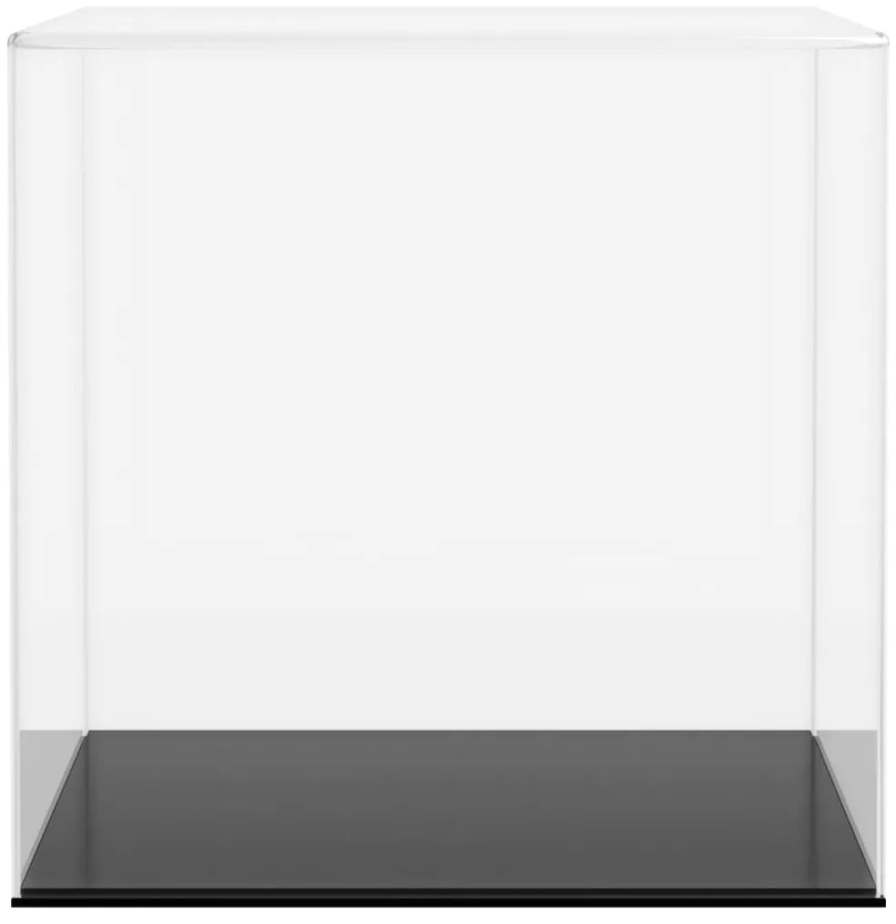 Caixa de exposição 30x30x30 cm acrílico transparente