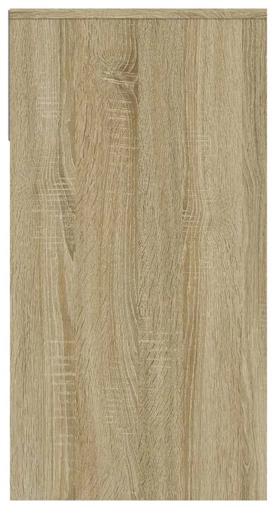 Mesa consola 100x39x75 cm derivados de madeira carvalho sonoma