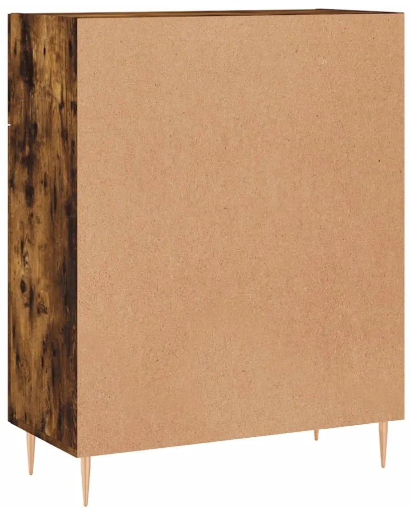 Aparador 69,5x34x90 cm derivados de madeira cor carvalho fumado