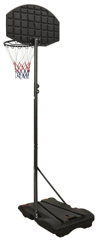 Tabela de basquetebol 216-250 cm polietileno preto