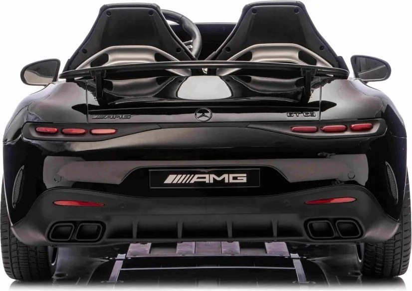 Carro elétrico para Crianças 24V, 2 Lugares, 4x4  Mercedes-Benz GT63 AMG, Rodas de espuma EVA, assento Couro ecológico Preto