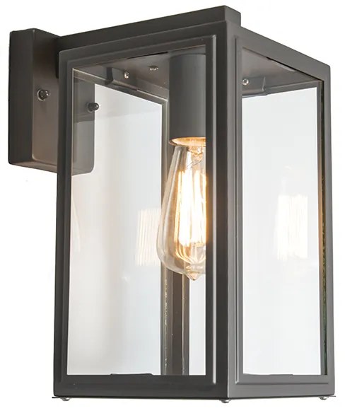 Luminária de parede exterior industrial cinzento escuro IP44 - Sutton Down