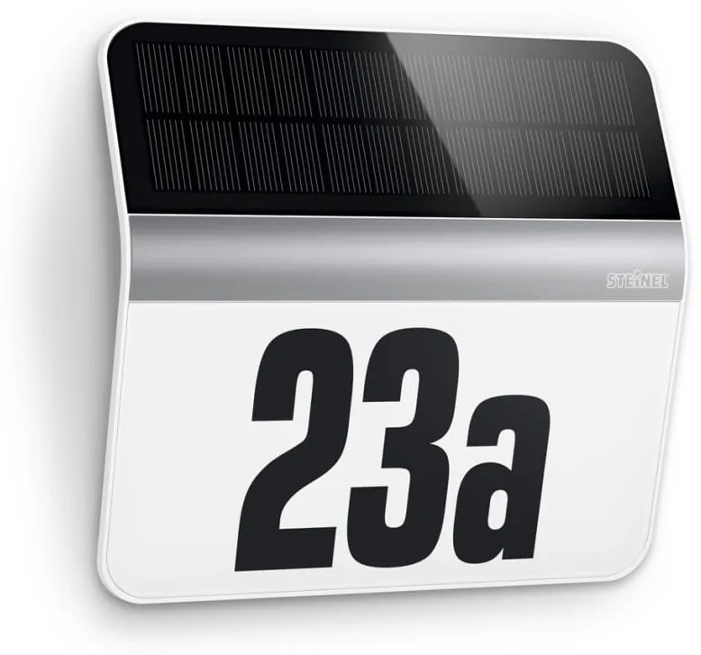 401618 Steinel XSolar LH-N número de porta luz LED aço inoxidável