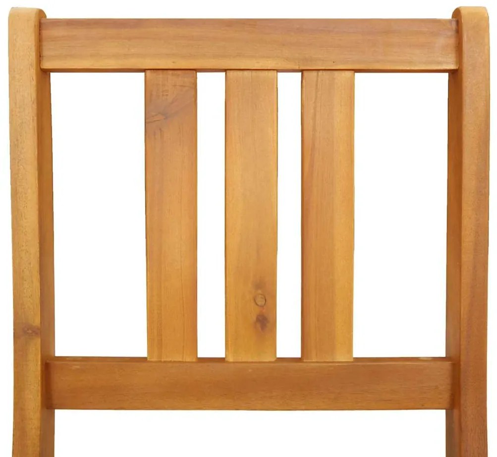 Cadeiras de Jardim Dobráveis vidaXL 8 pcs 36x46x86 cm Madeira Sólida d