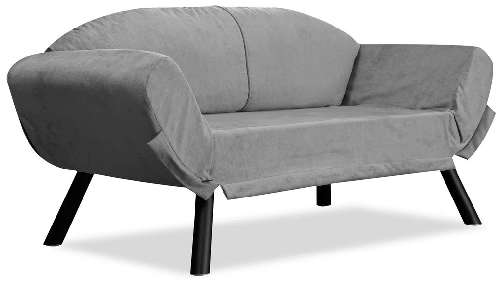 Hall Stand Viyana DA – Nogueira e Antracite – 150x200x35 cm