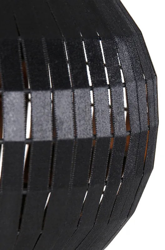Candeeiro de suspensão moderno preto 30 cm - Zoë Moderno