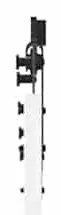 Porta Deslizante vidaXL com Conjunto de Hardware Branco 83x202 cm Made