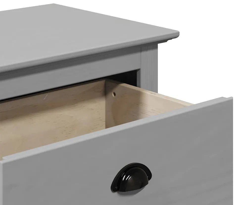 Banco de corredor BODO 114x40x45 cm cinzento