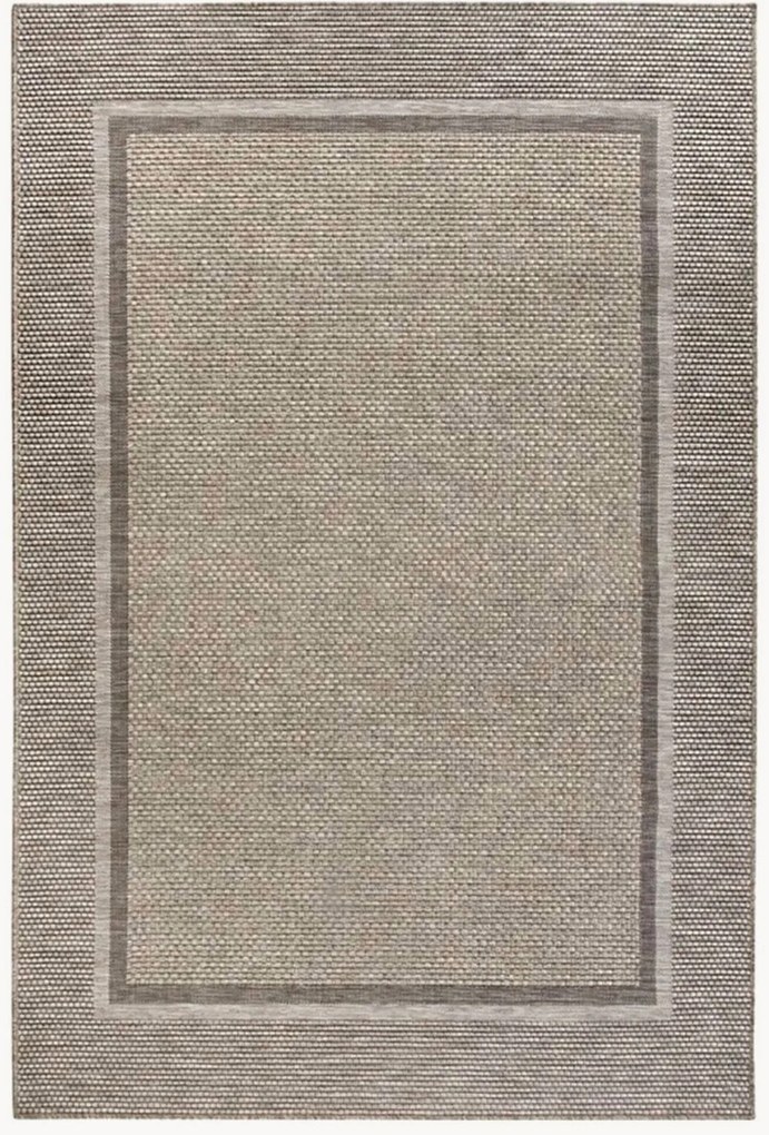 Tapete de pelo curto para interior e exterior Luitwin