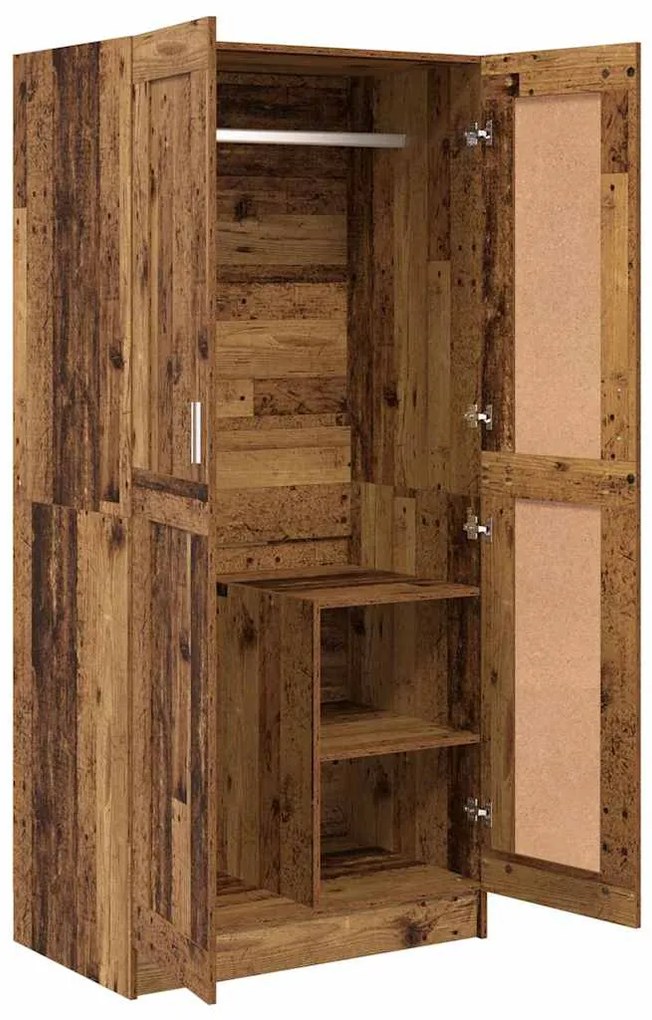 Guarda-roupa Madeira Antiga 82,5 x 51,5 x 180 cm