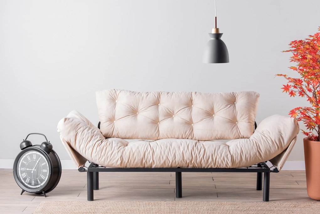 Conjunto de Mesas de Apoio Stil Metal Ferforje – Nogueira Preta – 46x6