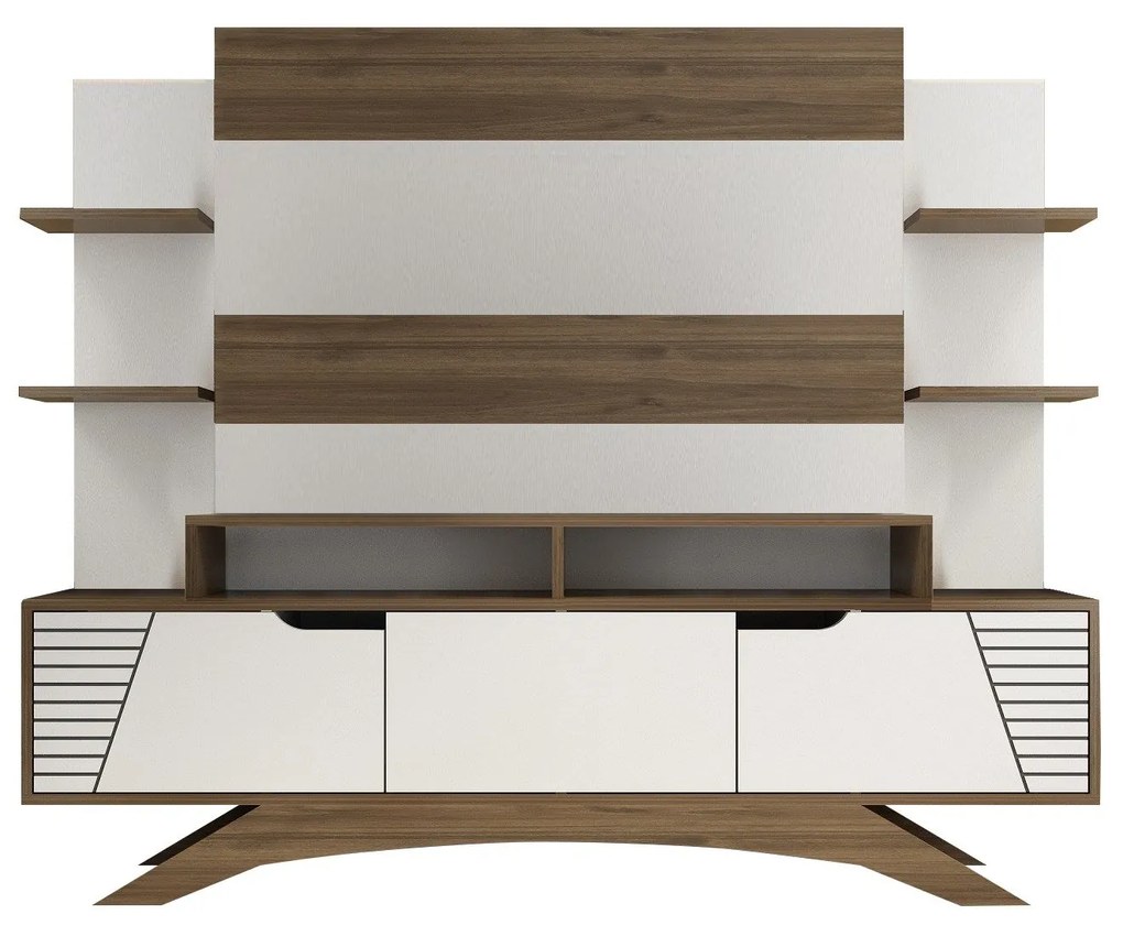 Unidade TV Deparo – Nogueira – 180 cm x 148,6 cm x 29,5 cm