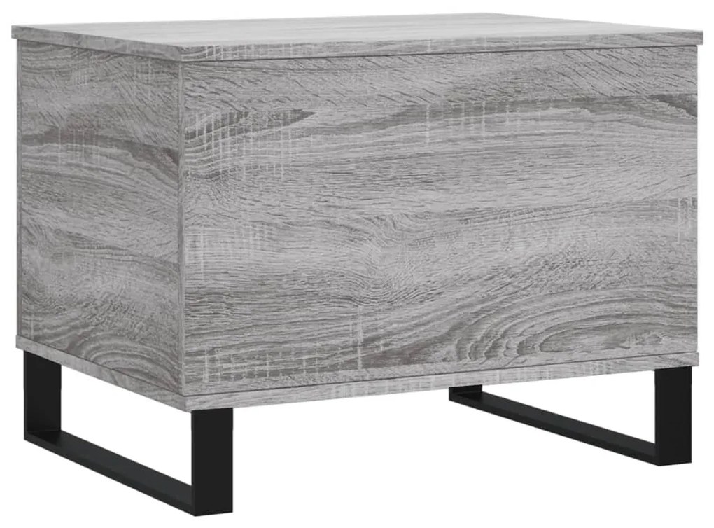 Mesa de centro 60x44,5x45 cm derivados de madeira cinza sonoma