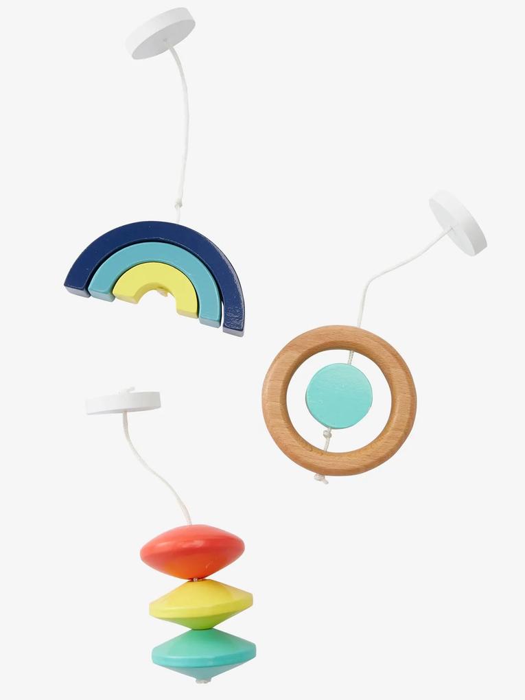 Brinquedos de despertar Montessori, para arco multicolor
