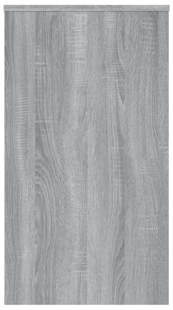 Secretária 90x40x72 cm derivados de madeira cor cinzento sonoma