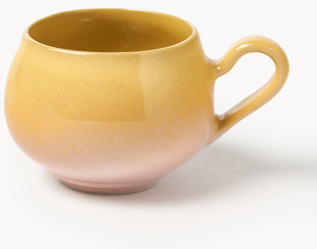 Caneca artesanal Marguerite 4 uni.