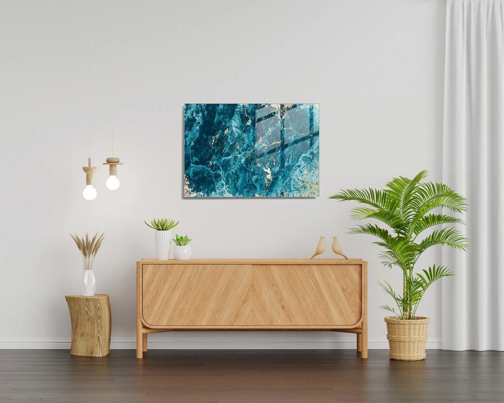 Pintura Decorativa em Vidro Temperado UV-009 – Multicolor – 70 x 100 c