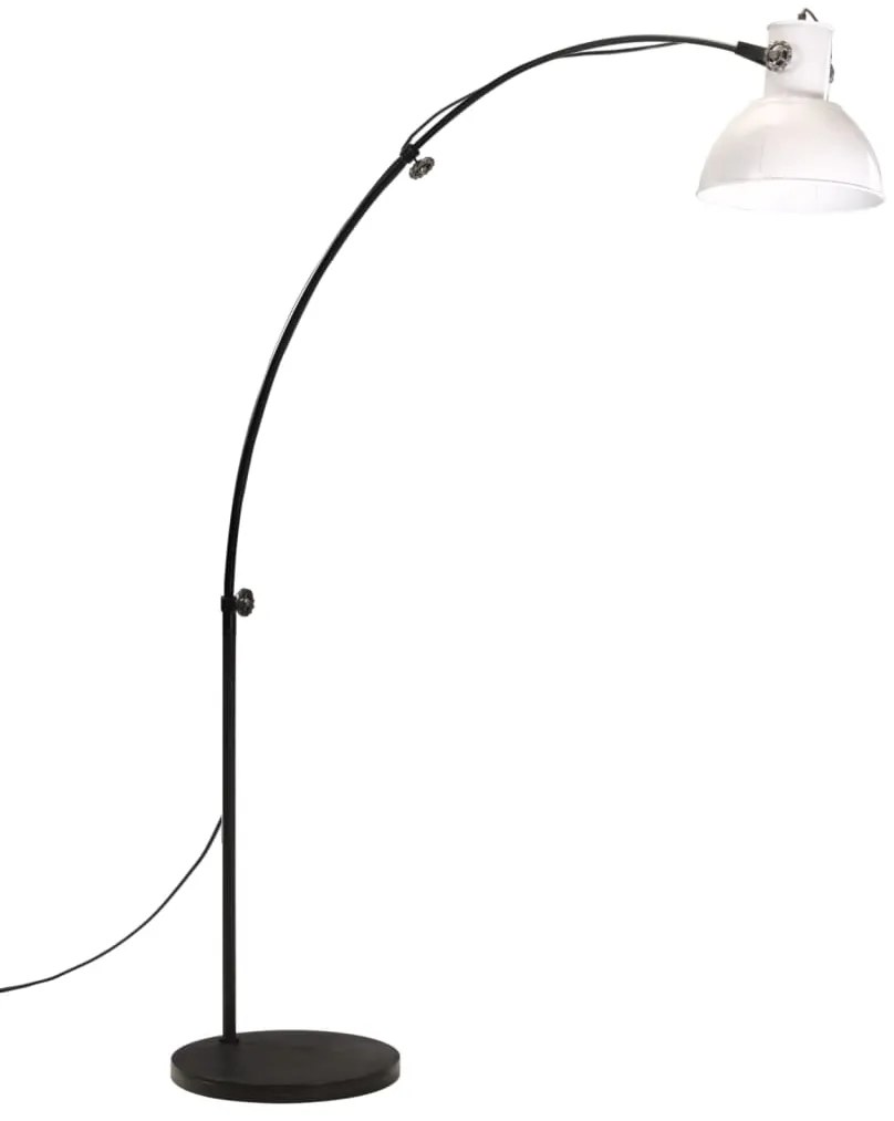 Candeeiro de pé 25 W 150 cm E27 branco