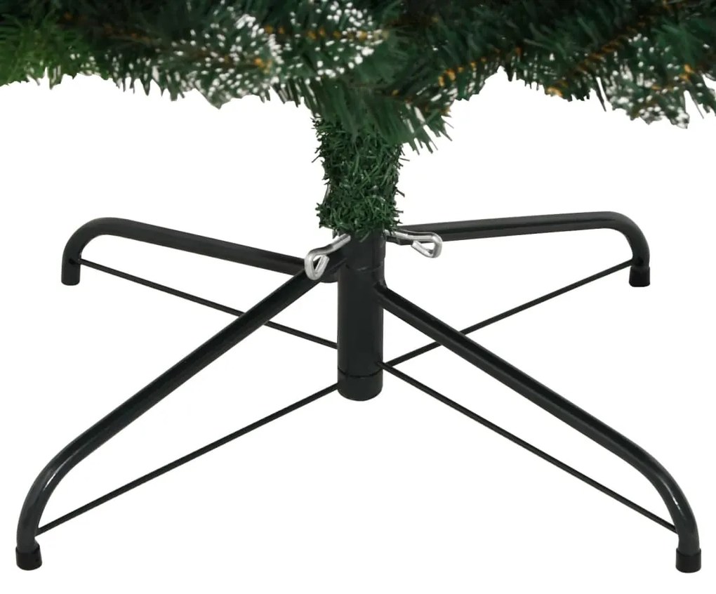 Árvore de Natal artificial articulada c/ bagas vermelhas 120 cm