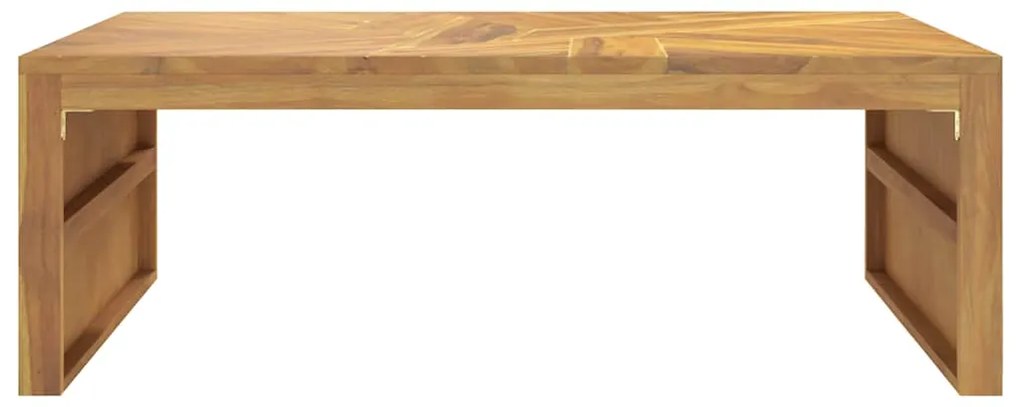 Mesa de centro 110x60x38 cm madeira maciça teca