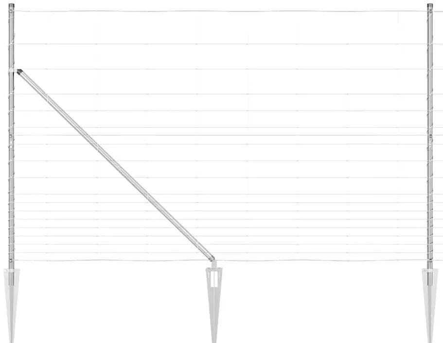Cerca de Campo 1,5x50m em Aço Galvanizado