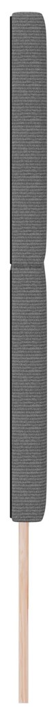 Cabeceira vidaXL Design Simples Cinza Claro 200 cm Tecido Corduroy