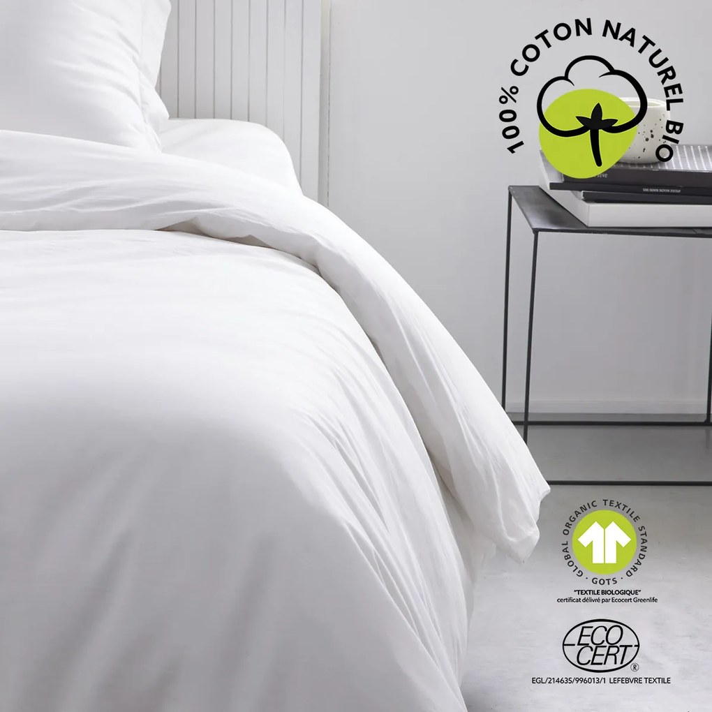Conjunto de roupa de cama Today  HC 140/200 Coton TODAY Organic Craie