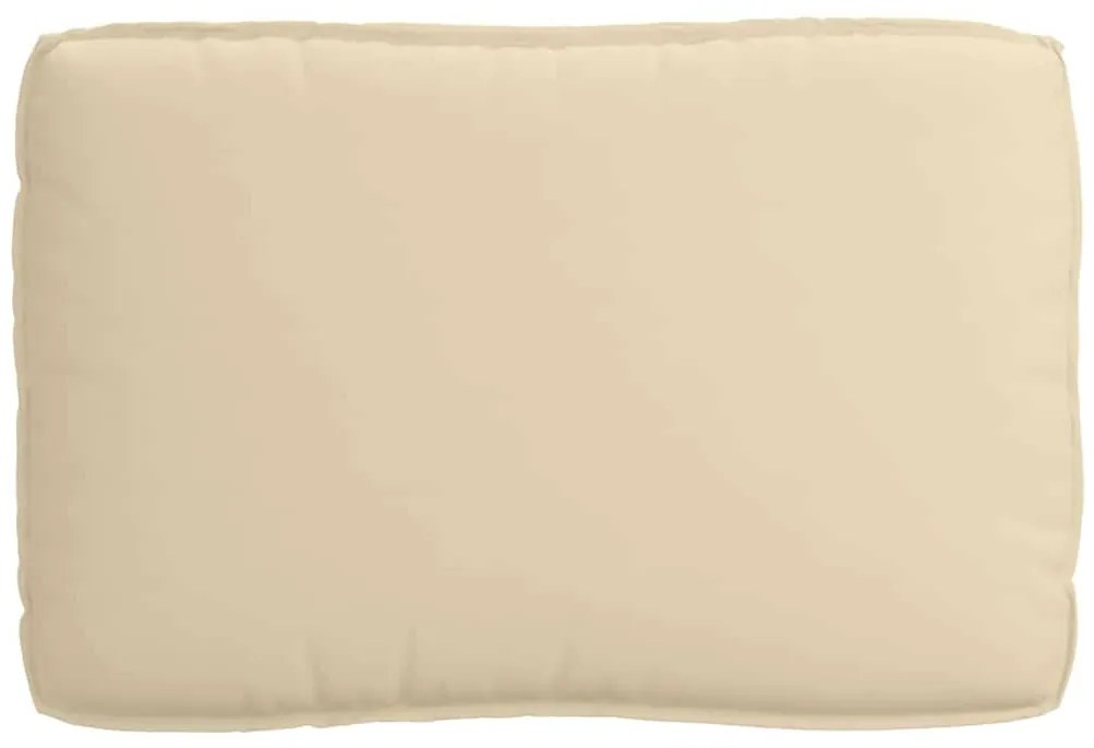 Cushion para Palete para Assento Bege 120x80x12 cm em Tecido Oxford