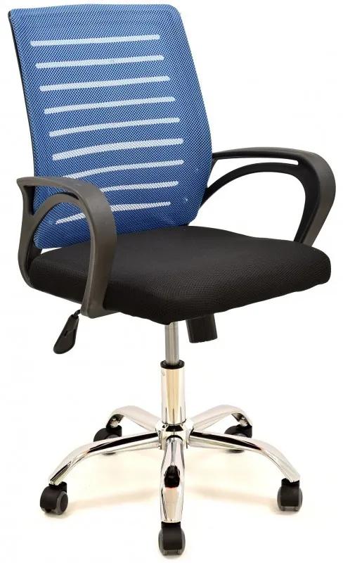 Cadeira Modem Cor: Azul e Preto