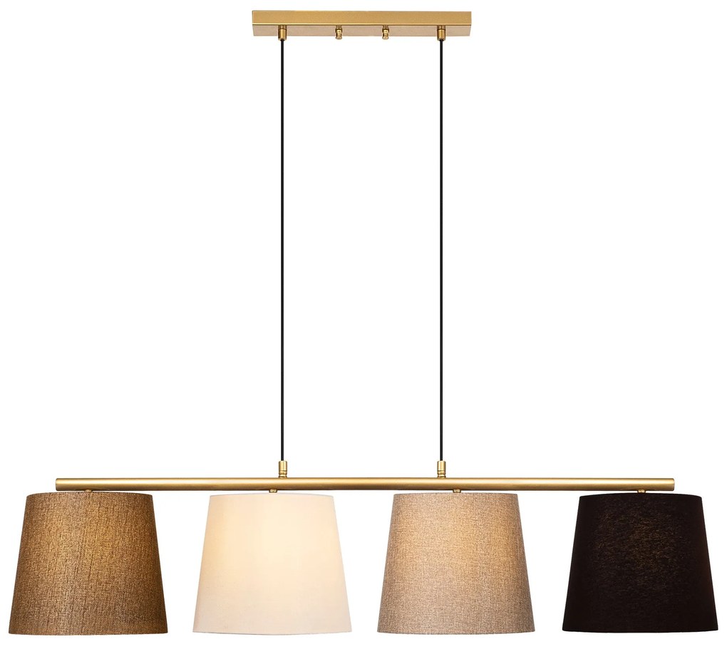 Chandelier Varlik – Dourado Brilhante – 148 x 25 cm