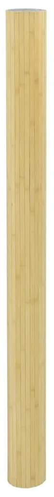 Divisória 165x800 cm bambu cor natural clara
