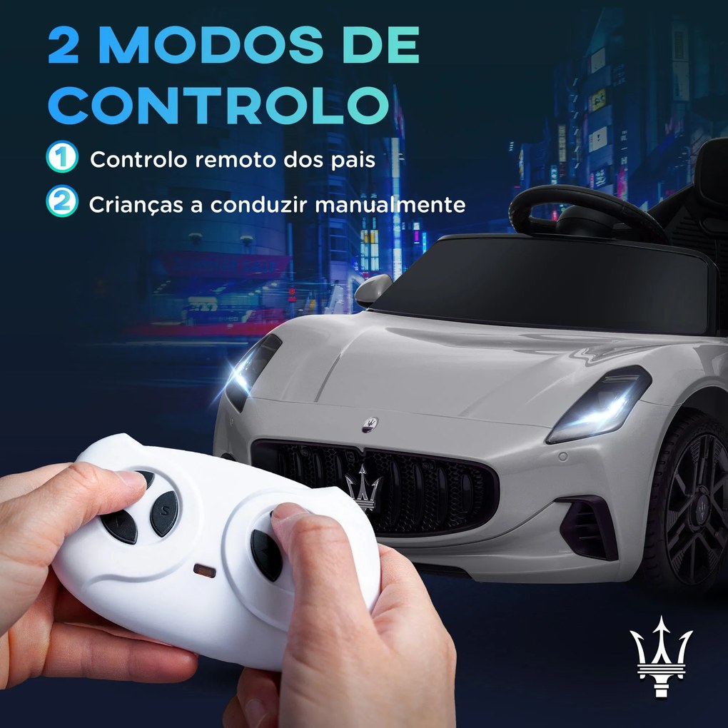 AIYAPLAY Carro Elétrico para Crianças acima de 3 Anos Carro Maserati G