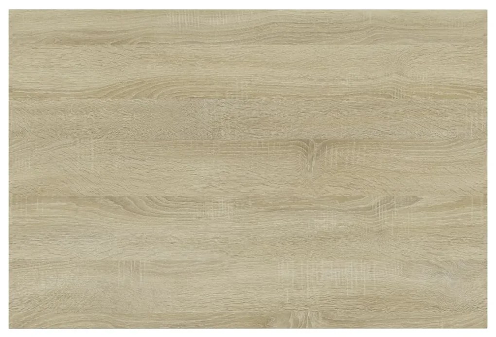 Prateleiras estante 4pcs derivados de madeira carvalho sonoma