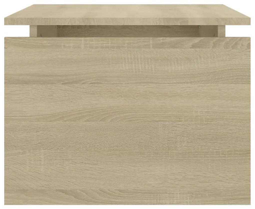 Mesa de centro 68x50x38 cm derivados de madeira carvalho sonoma