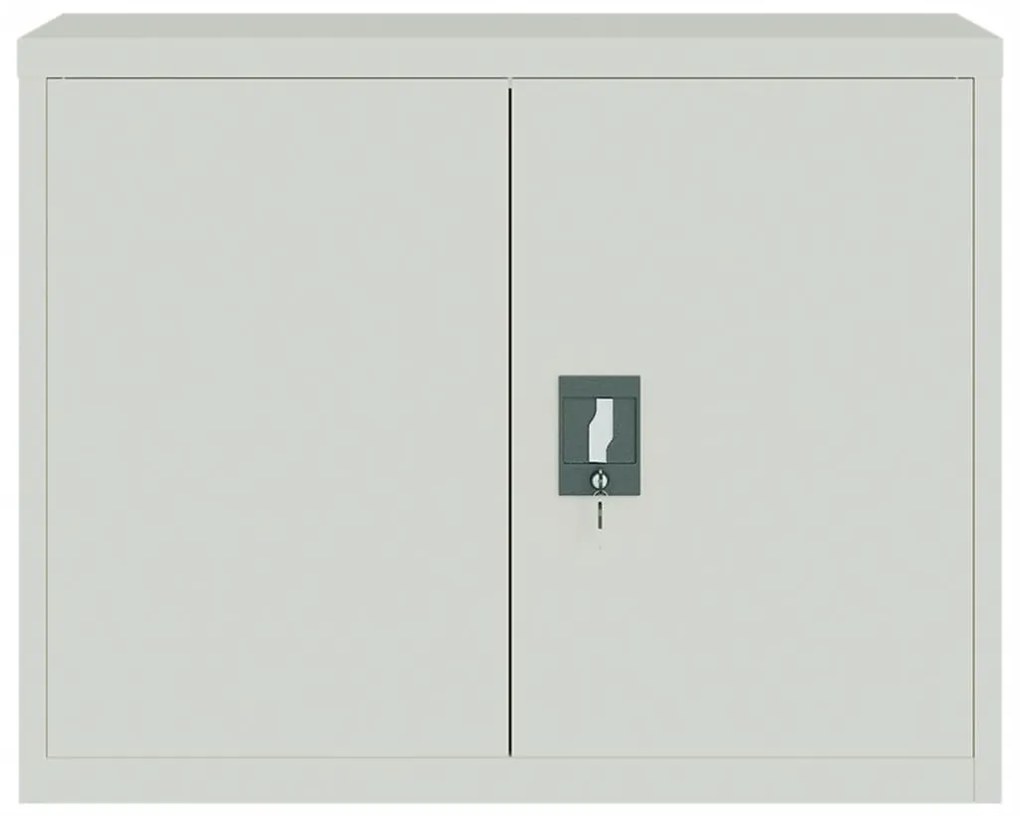 Arquivador 90x40x70 cm aço cinzento-claro