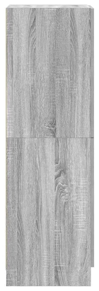 Armário cozinha 38x41,5x131,5cm derivados madeira sonoma cinza