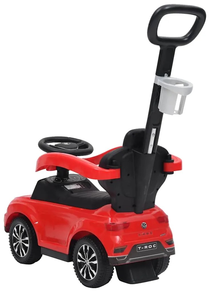Carro de passeio Volkswagen T-Roc vermelho