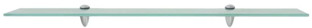 Prateleiras flutuantes 2 pcs vidro 80x10 cm 8 mm