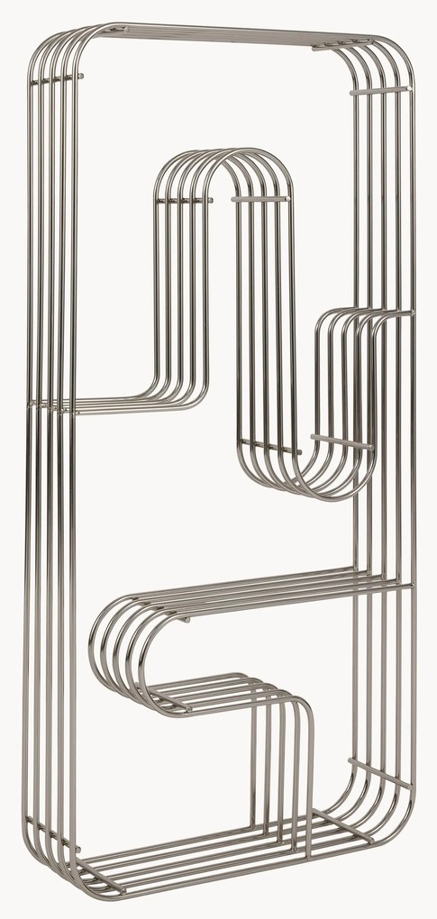 Estante de parede em metal Curva