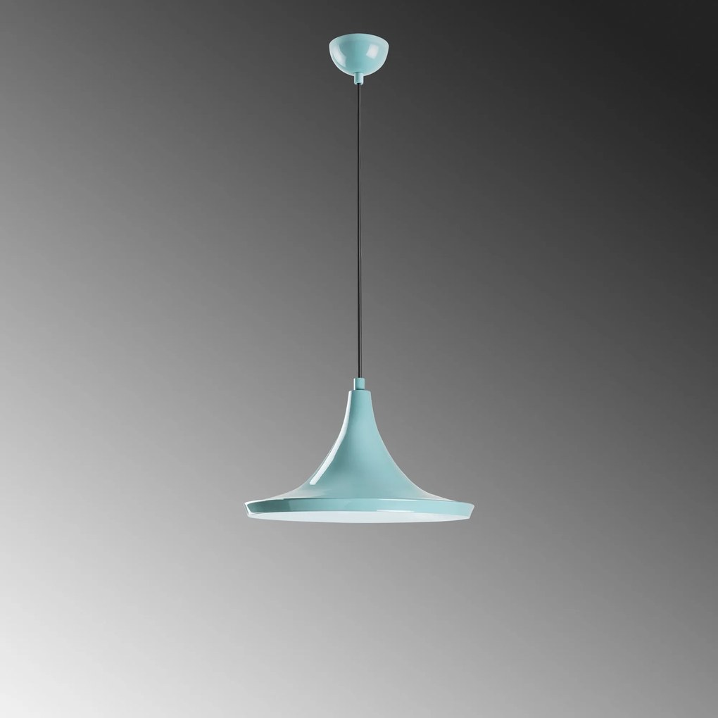 Candeeiro de Teto Tom – Turquesa – Ø30 h:20 cm