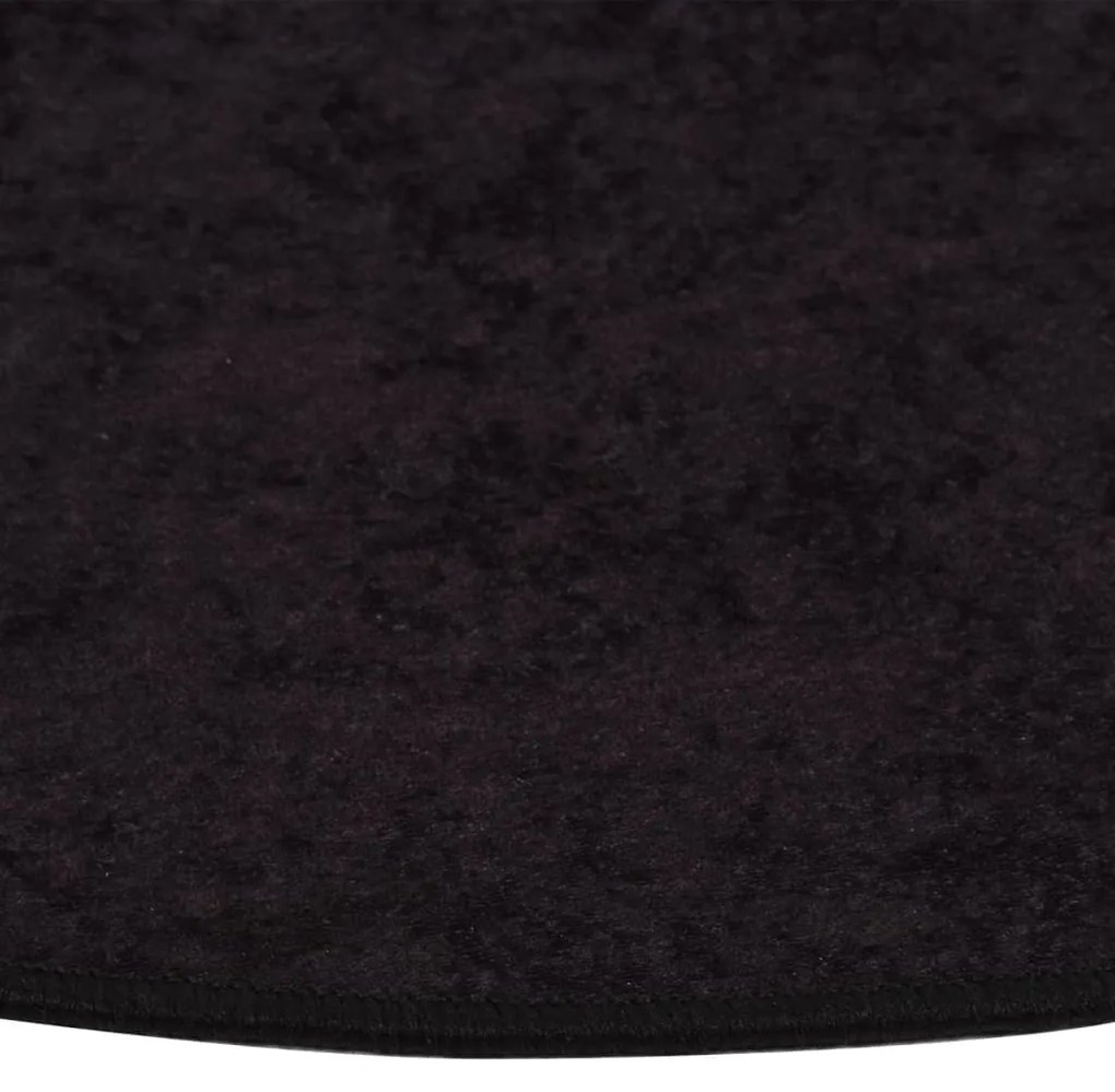 Tapete lavável antiderrapante φ120 cm antracite